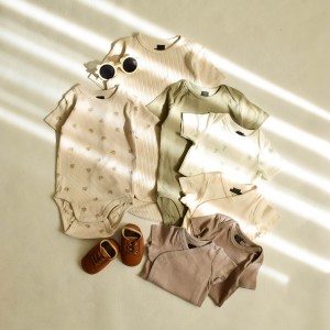 بادی نوزادی آستین کوتاه