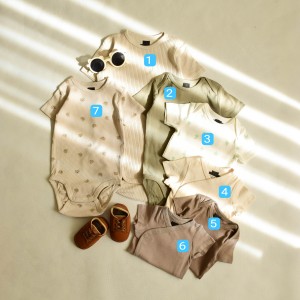 بادی نوزادی آستین کوتاه