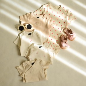 بادی نوزادی آستین کوتاه