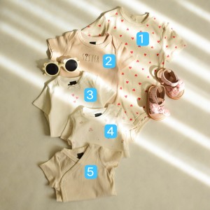 بادی نوزادی آستین کوتاه