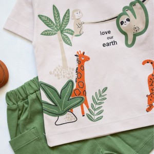 سِت تیشرت و شلوارک  بچگانه