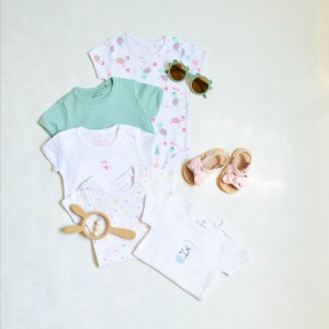 بادی نوزادی آستین کوتاه