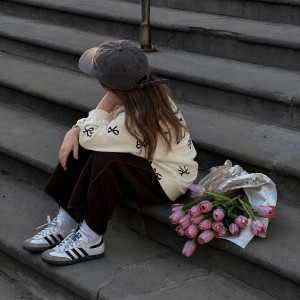 بلوز نوزادی دخترانه طرح پاپیون