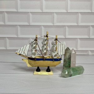 کشتی چوبی وارداتی 13 سانت