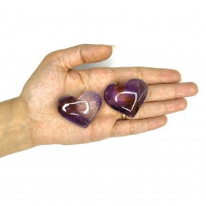 آمیترین (آمیتیست و سیترین)قلبی