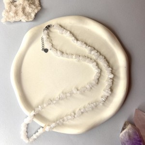 گردنبند کریستال کوارتز نامنظم