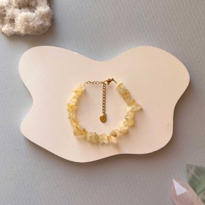 دستبند سیترین نامنظم