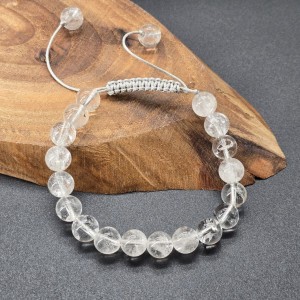 دستبند  سنگ کریستال کوارتز