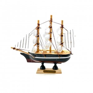 کشتی چوبی وارداتی 13 سانت