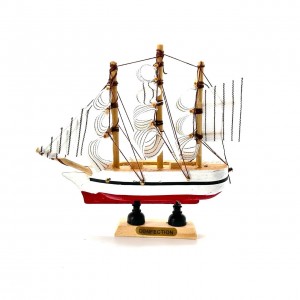 کشتی چوبی وارداتی 13 سانت