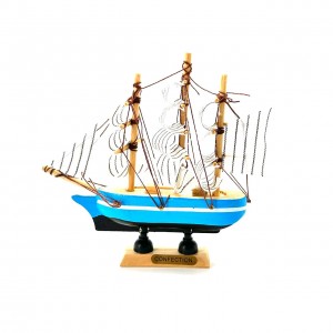 کشتی چوبی وارداتی 13 سانت