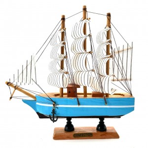 کشتی چوبی وارداتی  19 سانت