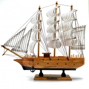 کشتی چوبی وارداتی 26 سانت