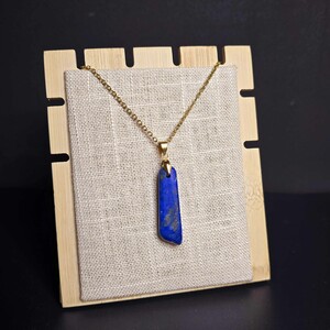 آویز لاجورد افغان کد 66