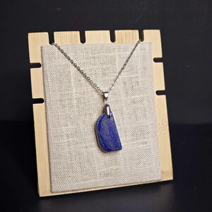 آویز لاجورد افغان کد 74