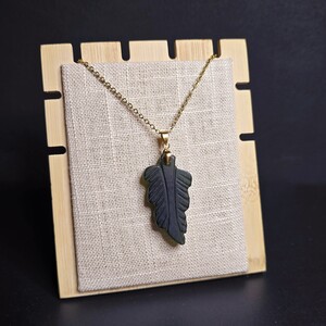 آویز یشم افغان طرح برگ کد 425
