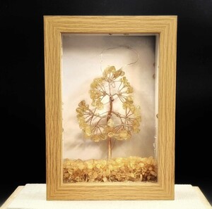 قاب درختچه سیترین چراغدار