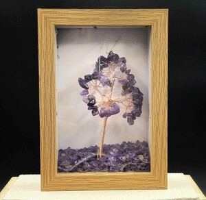 قاب درختچه آمیتیست چراغدار