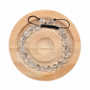 دستبند سنگ کریستال کوارتز (مردانه)