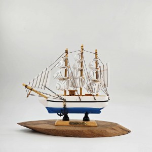 کشتی چوبی وارداتی 15 سانت