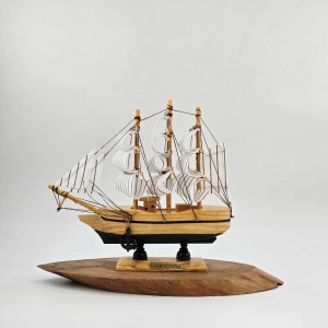 کشتی چوبی وارداتی 15 سانت