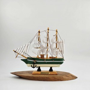 کشتی چوبی وارداتی 15 سانت