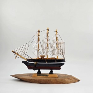 کشتی چوبی وارداتی 15 سانت