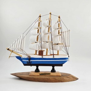 کشتی چوبی وارداتی 19 سانت