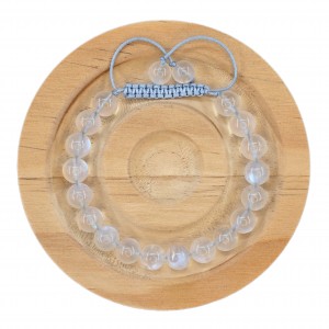 دستبند سنگ مون استون آبی درجه 1