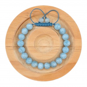 دستبند سنگ آکوامارین درجه 1