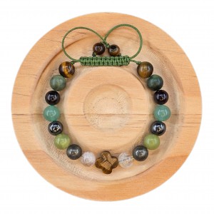 دستبند سنگ مانی مگنت (جذب ثروت)