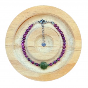 دستبند سنگ ماه تولد تیر