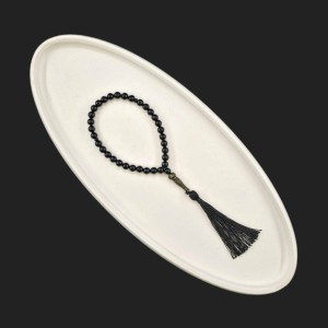 تسبیحک 33 عددی  تورمالین سیاه