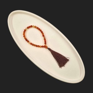 تسبیحک 33 عددی عقیق کارنلین