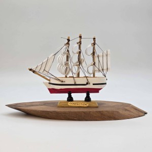 کشتی چوبی وارداتی 11 سانت