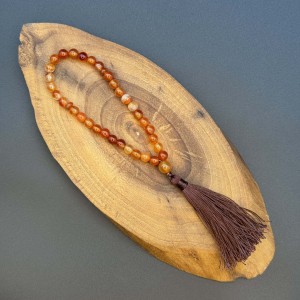 تسبیحک 33 عددی عقیق کارنلین