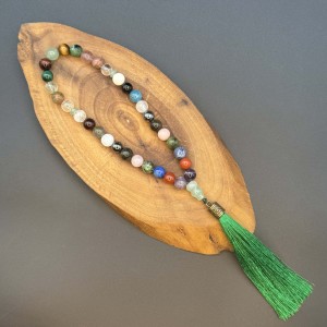 تسبیح 33 سنگ راز قدرت و شیخک کدوقلیانی اونتورین