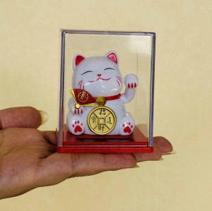 گربه شانس(ثروت)کوچک سفید