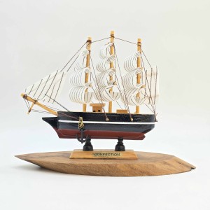 کشتی چوبی وارداتی 15 سانت