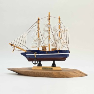 کشتی چوبی وارداتی 15 سانت