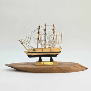 کشتی چوبی وارداتی 11 سانت