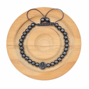 دستبند حدید و یین و یانگ حدید(مردانه)