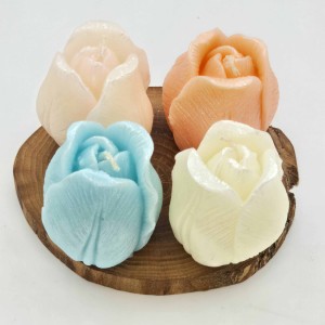 پک 4 عددی شمع لاله کد 1