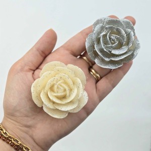پک 2 عددی شمع گل