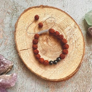 دستبند رودراکشا و حدید