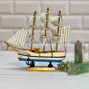 کشتی چوبی وارداتی 17 سانت