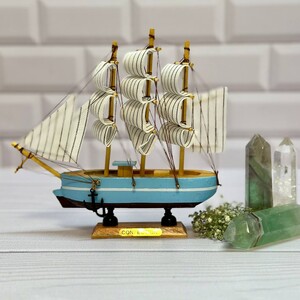 کشتی چوبی وارداتی 17 سانت