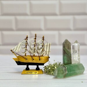 کشتی چوبی وارداتی 10 سانت