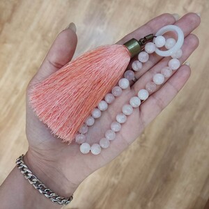 تسبیح کوارتز صورتی