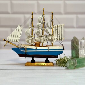 کشتی چوبی وارداتی 17 سانت